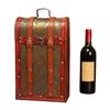 Europäische Designs Robuste Holz-Weinpräsentationsbox mit weicher Auskleidung für Weinliebhaber und Sammler Aufbewahrungslösung