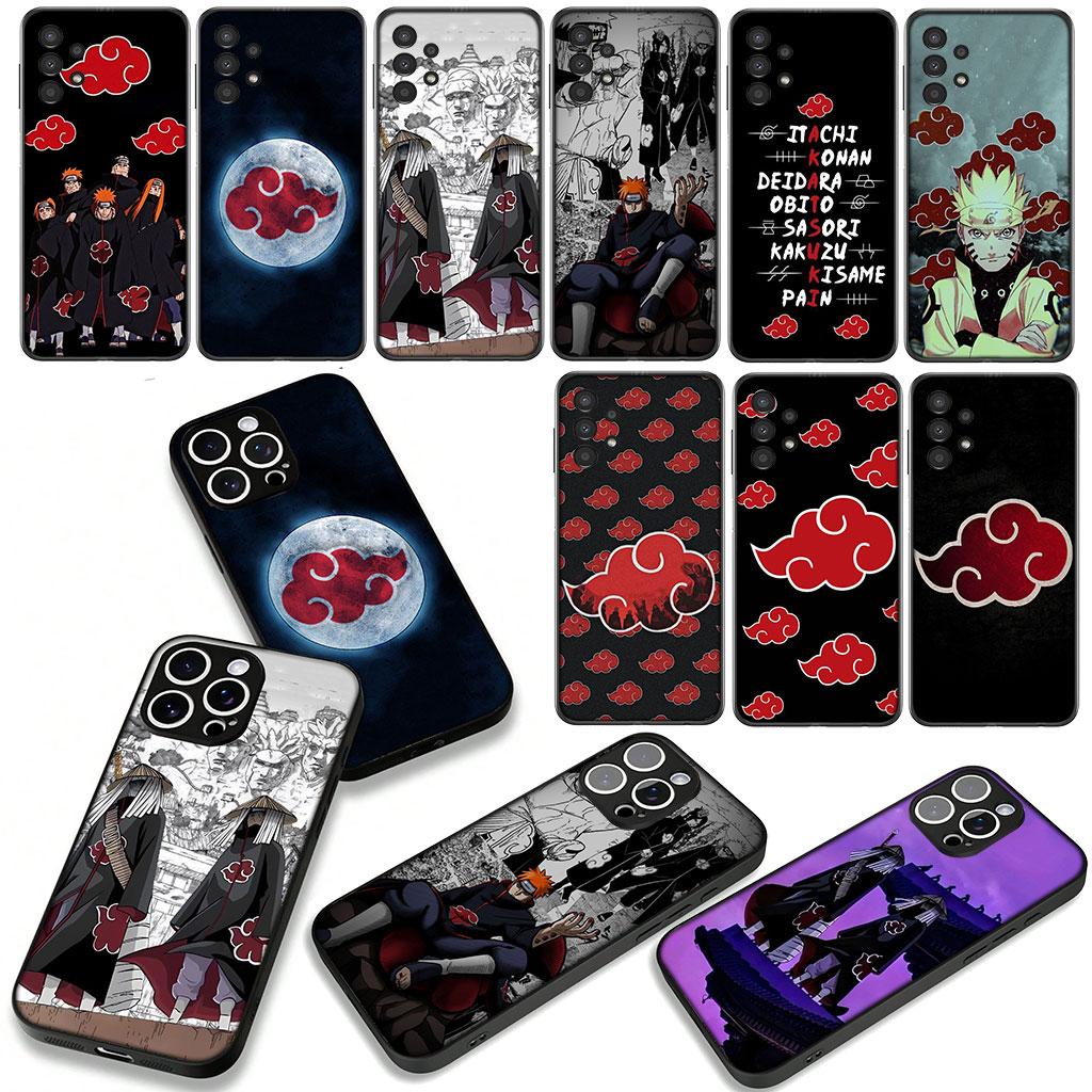 Cover for Apple iPhone 17 16 11 Pro XS Max XR 6 7 8 Plus + 16E SE 2020 2022 Air 5 Coque Phone Case Poster Pain Akatsuki Narutos
