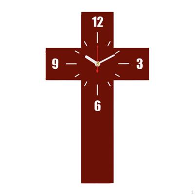 Clock Gothic Decor Home Silent Easy Read Wall Hanging Decorative for Nursery Kids Room