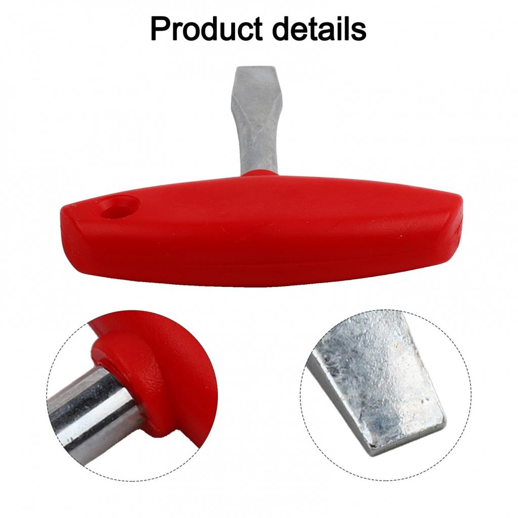 Robust Steel T Handle Screwdriver for Tight Spaces Repairing