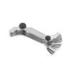 A71P 52 Pieces Of Thread Pitch Gauge Thread Pitch Measuring Tool Thread Gauge (52 Pieces Of Metric + Inch)