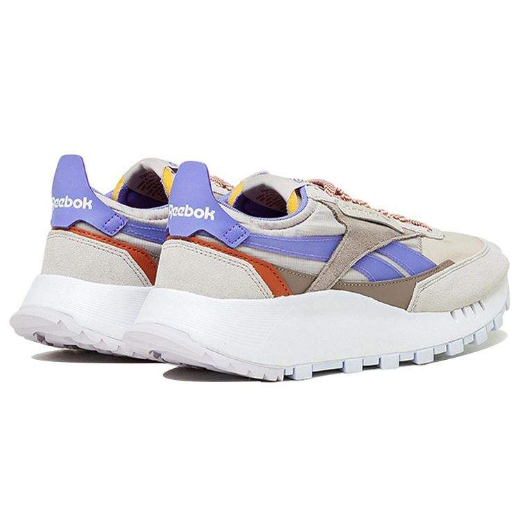 Reebok Classic Leather Legacy Sand Stone Hyper Purple Women Sneakers Brown Baked-Earth FY7434