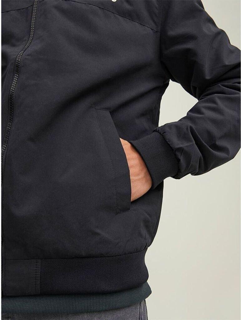 Winter Jacket Jack & Jones Erush Light Bomber Jacket (12200208) Jjerush Hood Bomber Jacket (12200208) Black