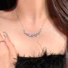 Irregular Zircon Choker Necklace: Luxury Niche Design for Women