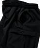 FOUNDPOCKET Wide Sweat Shorts Black