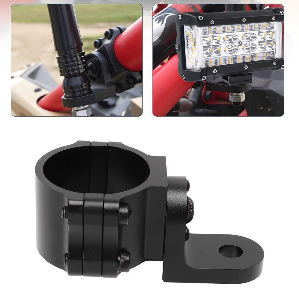2Pcs Adjustable Clamp Flag Mount Bracket Black Antenna Mounting Bracket  Off-Road Vehicle
