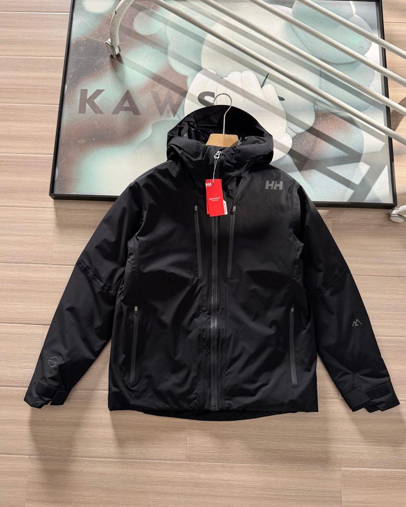 Helly Hansen HH Cross-border 25 Men's Trendy Winter Ski Jacket with Heat-sealed Hood and Windproof Down.