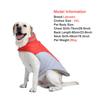 Winter Big Dog Jacket Reflective Waterproof Clothes For Medium Large Dogs Coat With High Collar Thicken Fleece Labrador Outfits