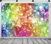 Colorful Backdrop 10x8 Ft Birthday Party Banner Fabric Large Photoshoot Rt$50