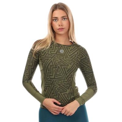 Womens/Ladies Series-3 Nylon Long-Sleeved Top