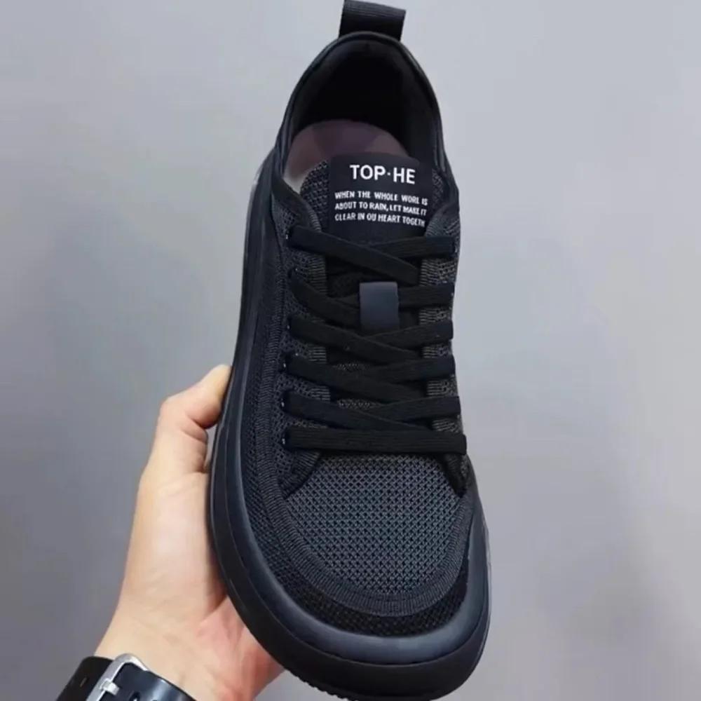 Men's Shoes Breathable Mesh Sports Casual Shoes Fashion Lace Up Espadrilles Man Shoes Sneakers for Men Zapatillas De Deporte