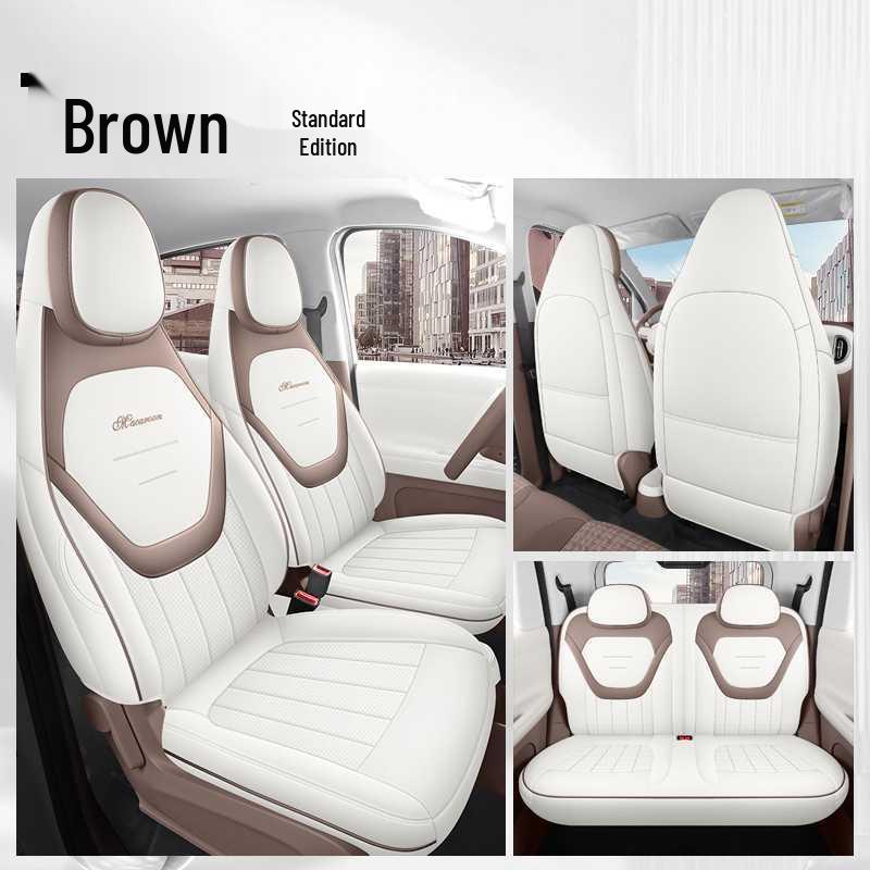 Wuling Bingo Pro Full Coverage Leather Car Seat Cover - All-Season Cushion