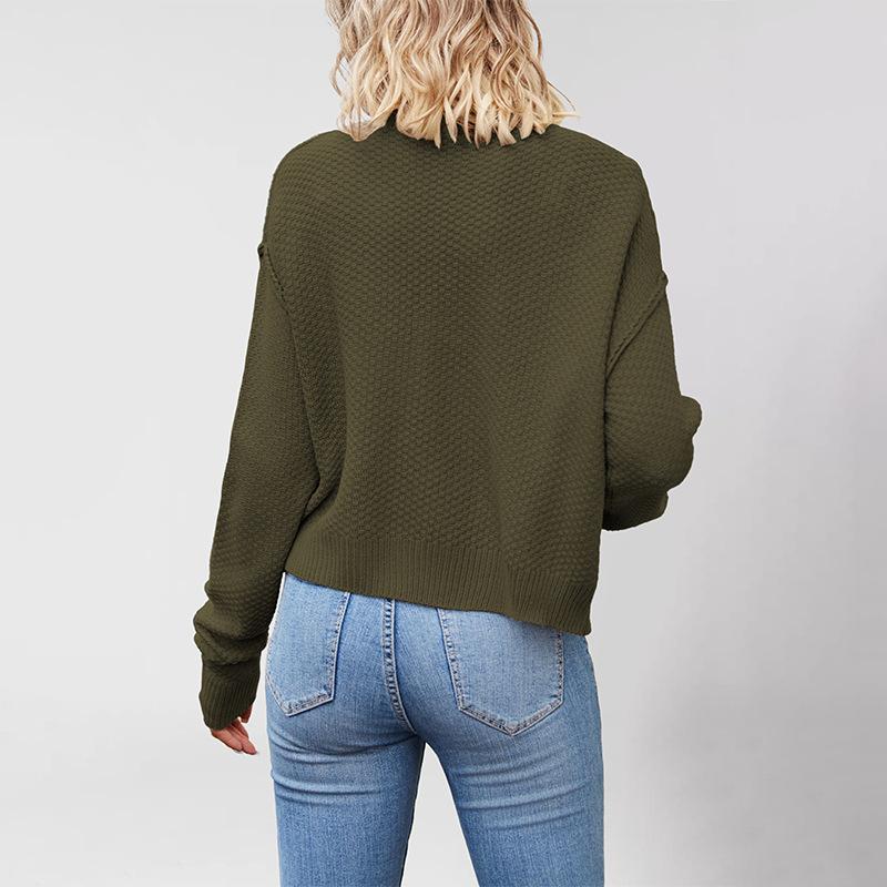 

Женский кардиган из трикотажа светло-серого цвета XL