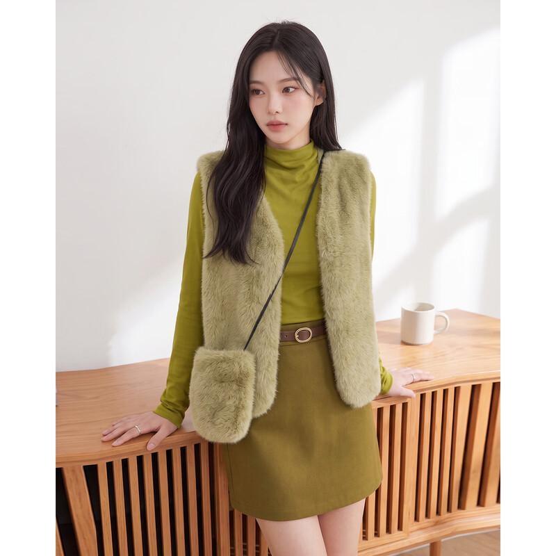 IEF Winter Korean-Style Chic Two-Piece Set