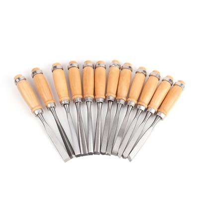 12 peças cinzel profissional para entalhar madeira, pá plana, cinzel para entalhar madeira, cinzel para entalhar raiz, conjunto de ferramentas para entalhar à mão