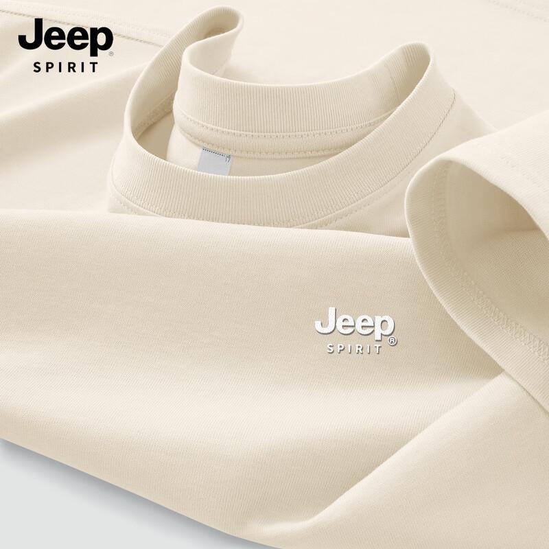 

JEEP SPIRIT Men s 2025 Loose Fit Cotton T-Shirt XL
