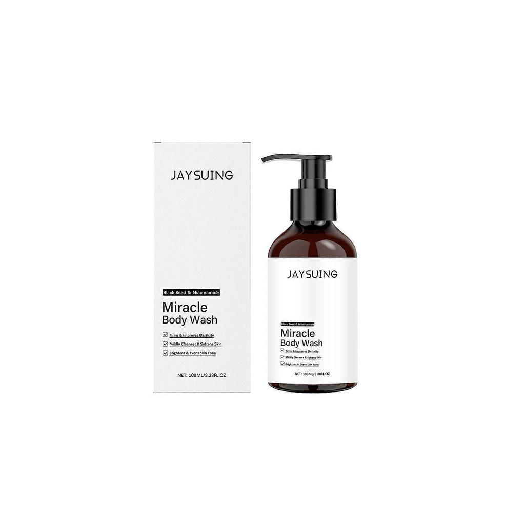 Jaysuing Shower Gel Daily Gentle Moisturizing Body Skin Light Foam Moisturizing Shower Gel