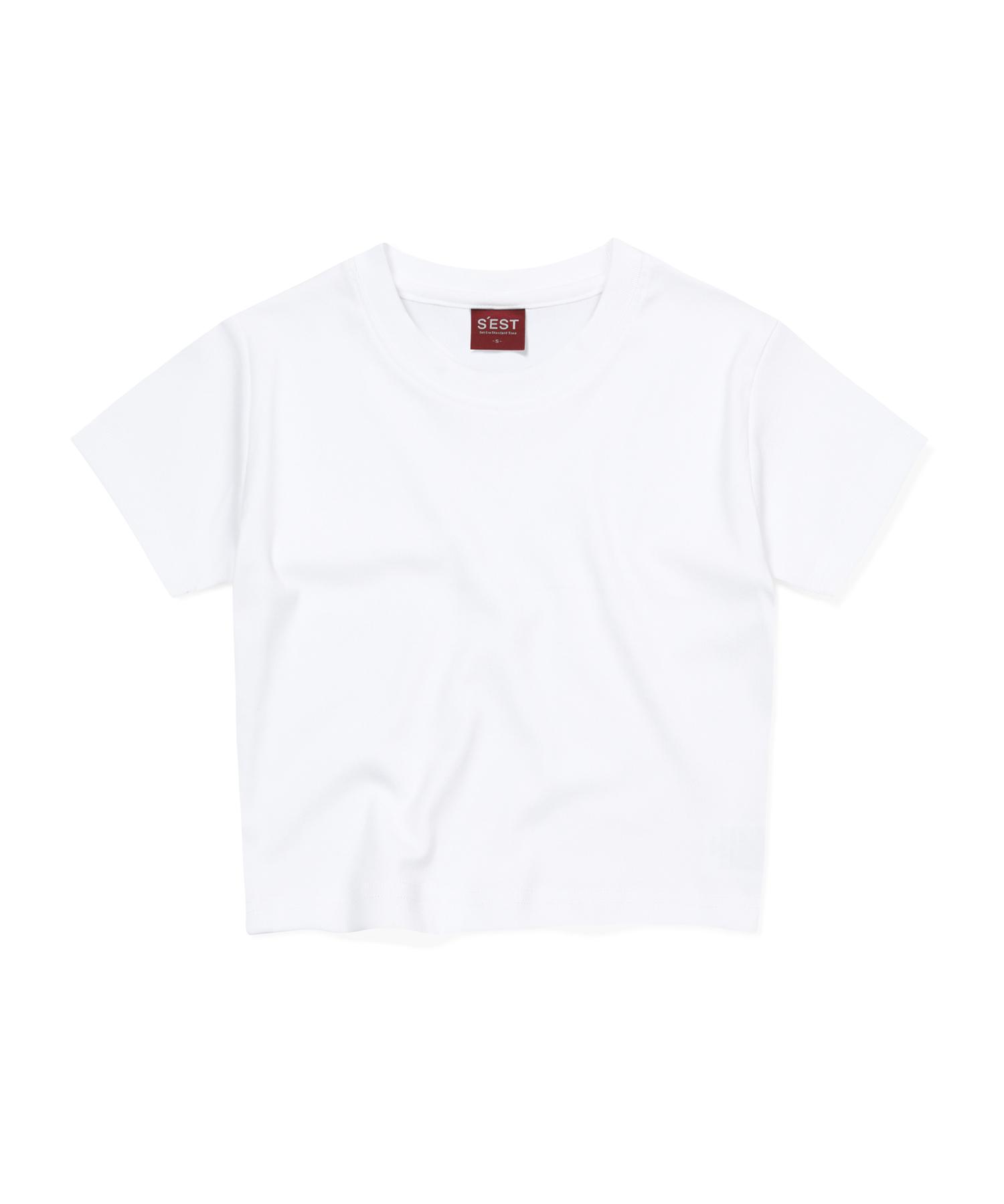 Siest Woman Crop T-Shirts White Free