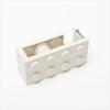 Creative Paper Tape Cutter Office Building Block Shaped Stationery Masking Tape Holder Dispenser Washi Tape Storage Office Tools