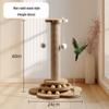 Durable Cat Scratching Post with Debris-Free Board – Vertical Claw Grinder, Kitten Toy, Climbing Frame for Self-Entertainment and Boredom Relief