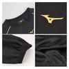 Mizuno Waterproof Pullover Casual Football Hoodie Men Hoodies Black Gold P2CE19Z178