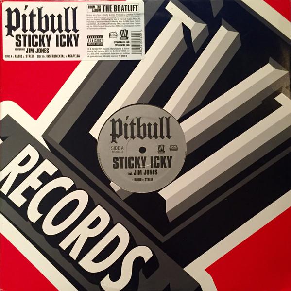 

12inch Record PITBULL, JIM JONES - Sticky Icky TV29620 TVT Records 2007 US Rap & Hip-Hop/R&B Used