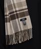 MUSINSA STANDARD Large Size Tartan Check Scarf [Beige]
