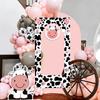 Cute Cow Theme Photo Booth Background Happy Birthday Decoration Farm Cow Birthday Decor Baby Shower Wedding Party Supplies
