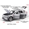 1/24 HONGQI E-HS9 SUV Legering New Energy Bilmodell Diecast Metal Leksaksfordon Bilmodell Simulering Ljud och ljus Barnpresenter