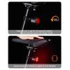 Bicycle Tail Light with Brake Sensor Waterproof USB Rechargeable Universal MTB Road Mountain Bike Cycling Night Riding Warning Rear Lamp