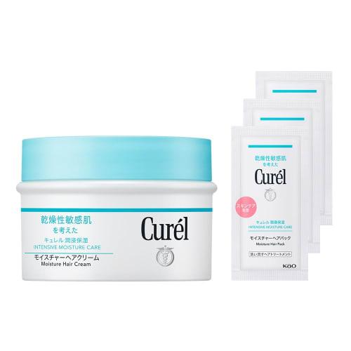

[.co.jp limited] Curel Moisture Hair Cream 70G Limited Set [Hair Cream]