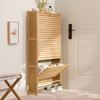 Ultra-Thin Shoe Cabinet Household Door Tipping Bucket Shoe Rack Large Capacity