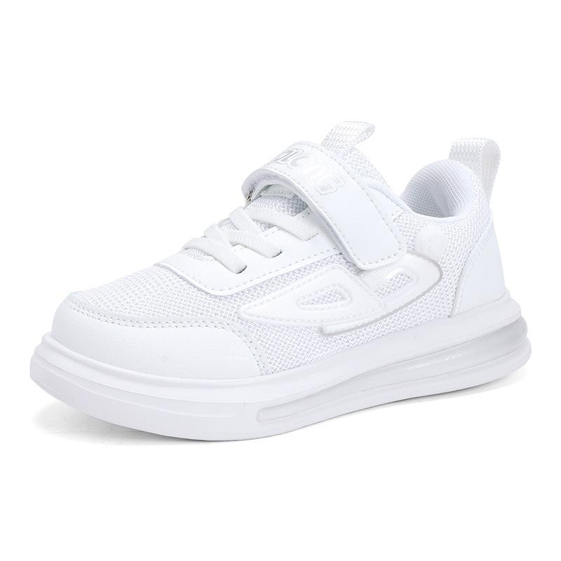 1268 Children's Board Shoes Mesh Sports Shoes Casual Shoes Spring and Summer Low-top Velcro Flat Bottom Breathable Boys and Girls Classmates