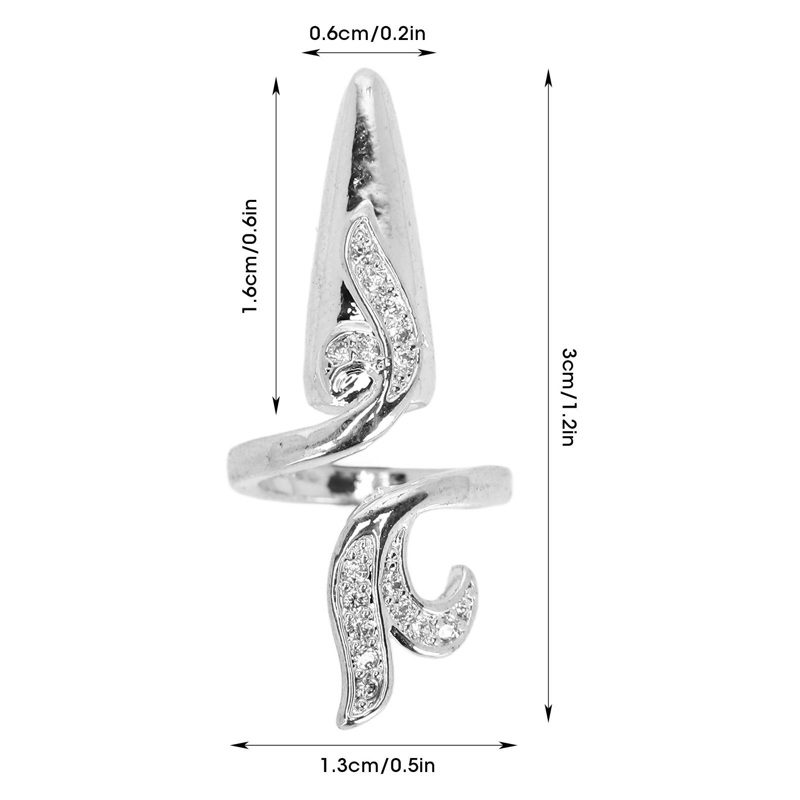 

Women Fingernail s Rhinestones Nail Cover for Nail Art Decoration
