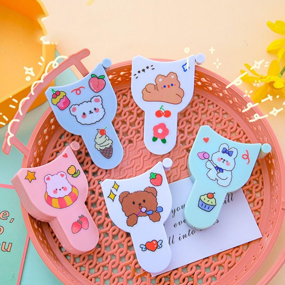 

with Stickers Measuring Tape Ergonomic Design Sewing Tape Creative Body Tape білий