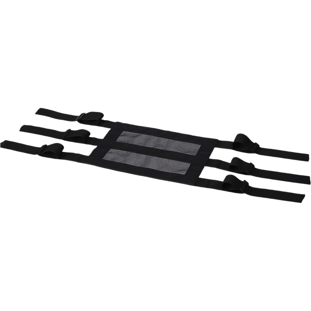 

Universal Tree Stand Replacement Seat Adjustable Outdoor Hunting Climbing Seat Lookout Observation Chair Strap Mesh Pad Style 1 чорний