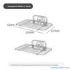 Suction Cup WiFi Router Placement Rack Storage Box Extension Cord Organizer Optical  Machine Projector Stand Wall Mount Shelf