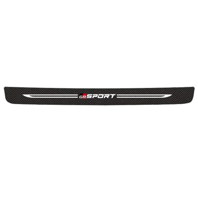 Car Door Sill Pedal Rear Bumper Protector Stickers Anti-scratch for Toyota Corolla Hilux C-HR Yaris 86 Supra Auto Accessories