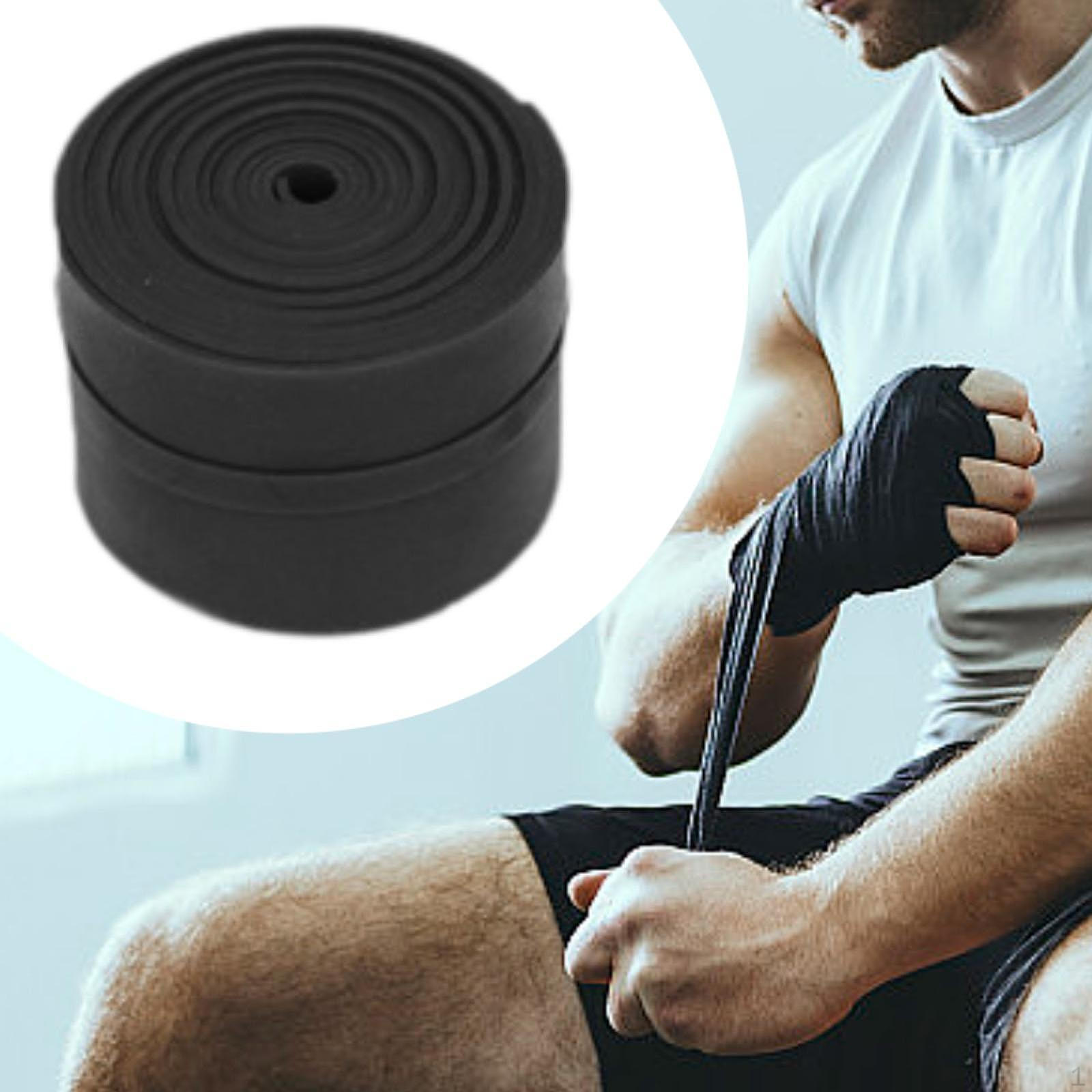 Эластичные ленты сопротивления для восстановления мышц и наращивания силы 1 Roll Black