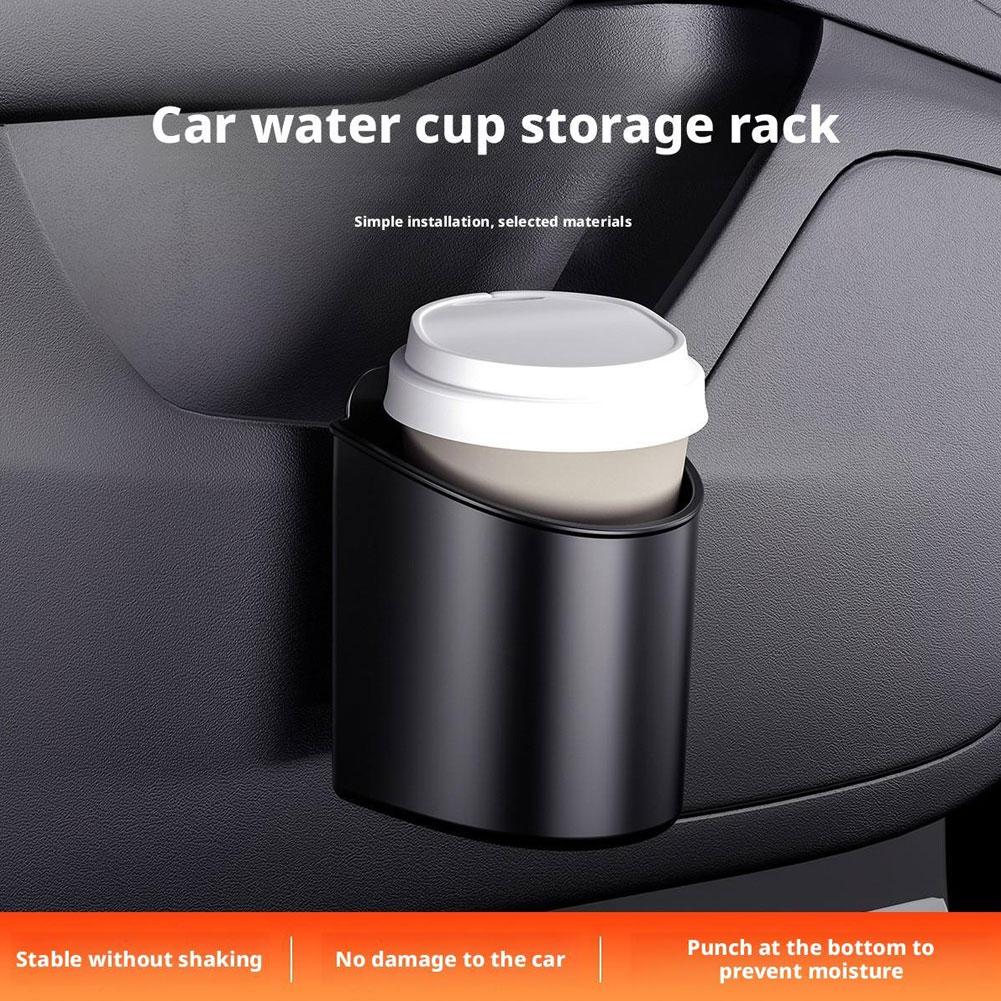 Car Door Cup Holder Box Back Water Cup Box Organizer Back Clip Design Drink Rack Storage Bin Universal Car Seat 2025 NEW