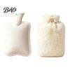 Durable Hot Water Bag Bottle with Plush Cover, 500/1000/2000ML Leak-proof Bag, Portable Cold Compress Pouch for Shoulder, Back, Hand, Legs,