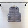 Womens Lightweight Hooded Down Vest Winter Warm Loose Fit Short Puffer Sleeveless Jacket Casual Daily Wear