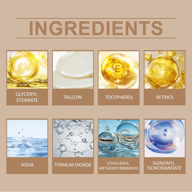 Cow Fat Protective Cream Has A Refreshing And Non Greasy Texture, Moisturizes And Cares For The Skin, Isolates Uv Protection