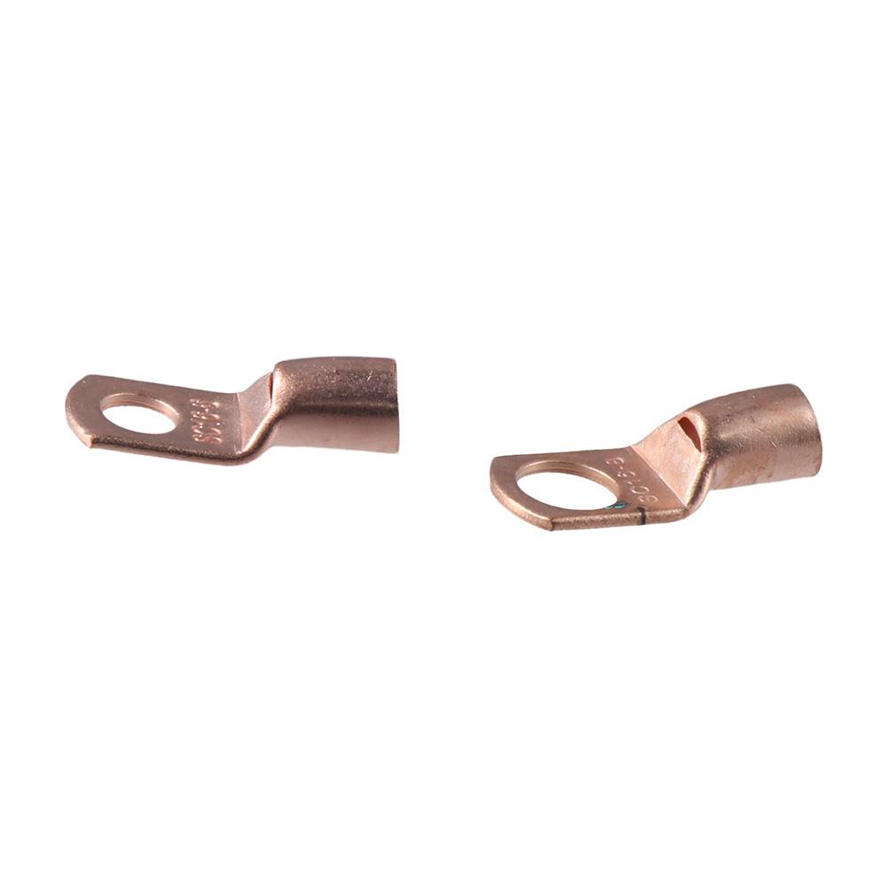 100PCS Wire Lug Crimping Tool Ring Terminal Connectors Battery Cable Ends Wiring Connectors  Marine