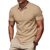 T-shirt estiva casual da uomo, polo slim da gentiluomo a maniche corte