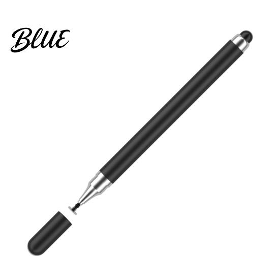 Stilo ad Alta Sensibilità Penna a Doppia Punta per Touchscreen Punta a Disco e in Silicone 2-in-1 Penna Touch Universale per Tablet Capacitivo Tavoli Telefoni
