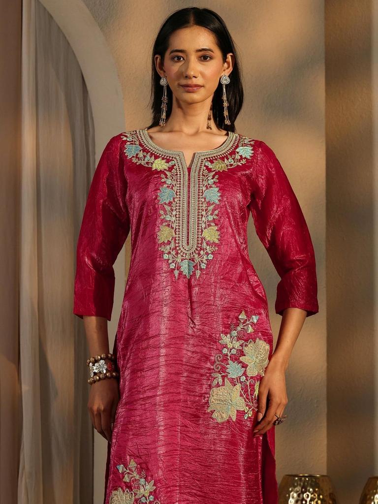Women Designer Pure Gold Crush with Heavy Embroidery Sequence Work Salwar Suit