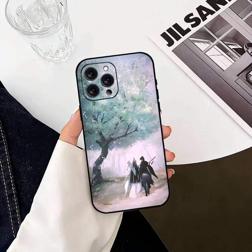 

Anime mo dao zu shi Phone Case For iPhone 17, 16,15,14,13,12,11 Plus,Pro Max, Others Soft Black Cover iPhone17PRO