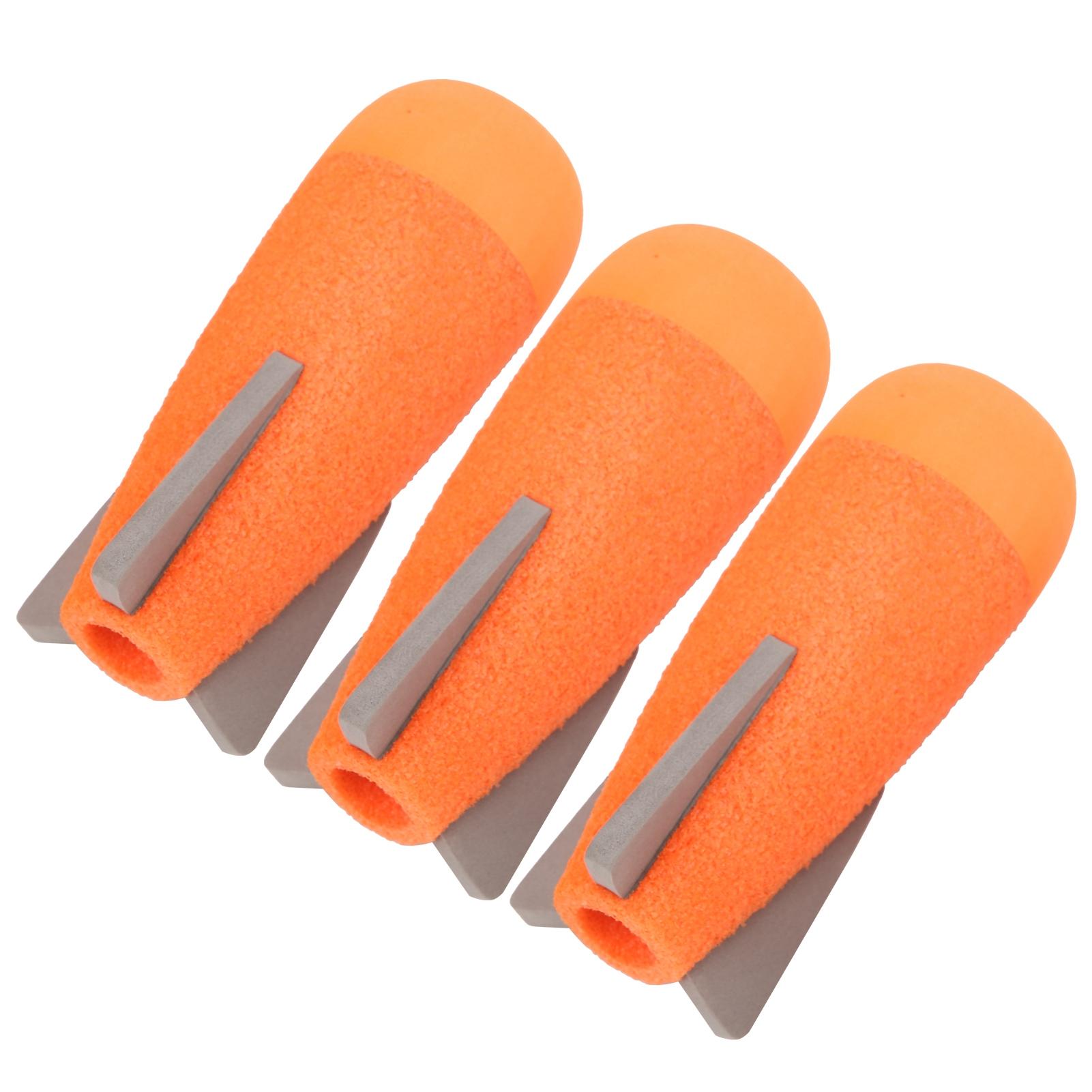 

3Pcs EVA Missile Rocket Refill Accessory for Cartridge Type Children Toy Gun Orange