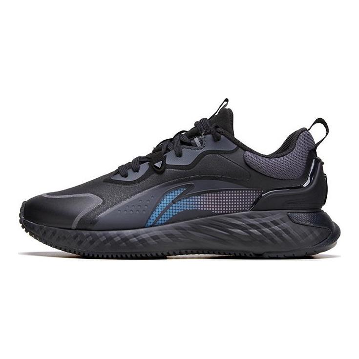 Li-Ning Fashionable Comfortable Versatile Durable Lightweight Rebound Low-Top Casual Shoes Women sneaker Black AGLU306-2